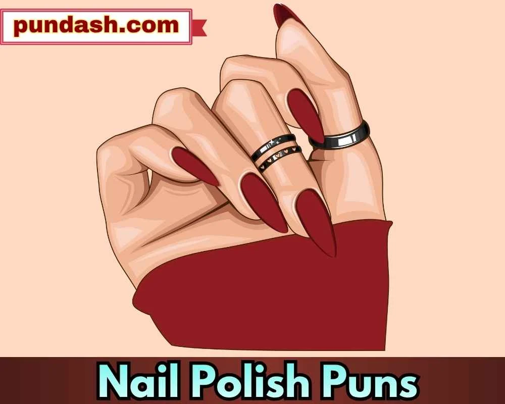 Colorful Nail Polish Puns