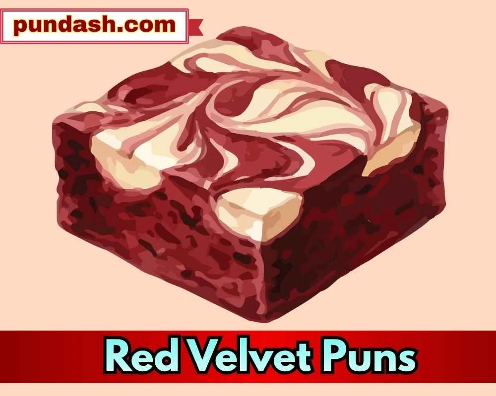 Red Velvet Cake Puns for Social Captions