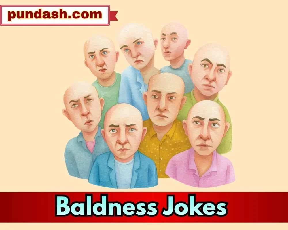 Slick Humor For Bald Legends