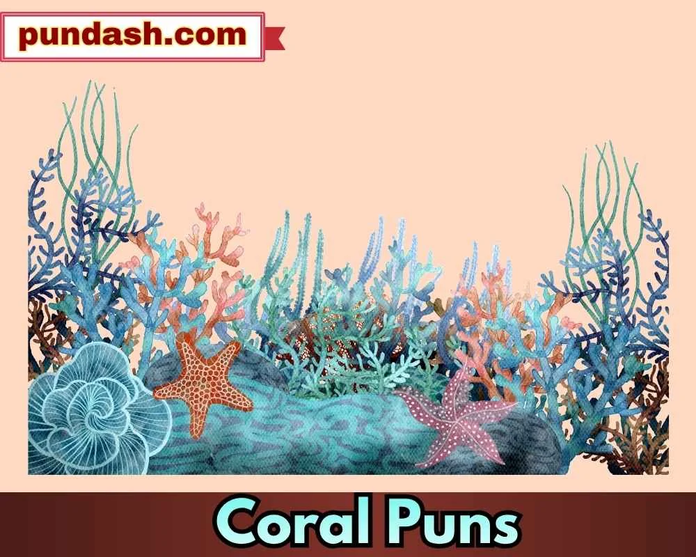Clever Coral Wordplay for Smart Humor Lovers