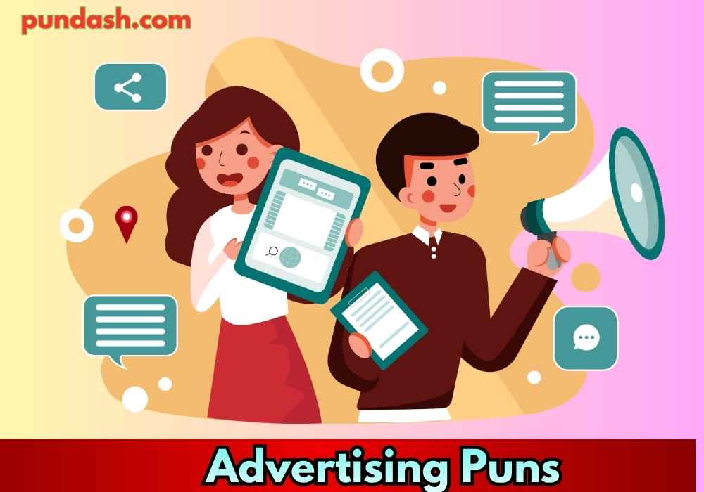 Social Media Advertising Puns